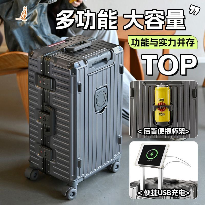 Maleta de Viaje de Gran Tamaño - Aluminum Frame Carry On Luggage reseña y precio
