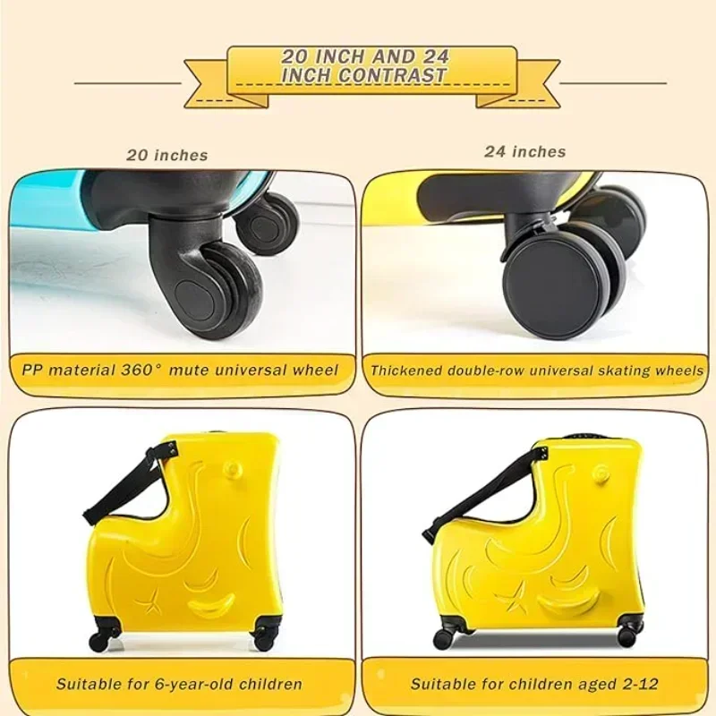 Maleta infantil con ruedas, sc - Kids Ride On Suitcase Scooter reseña y precio