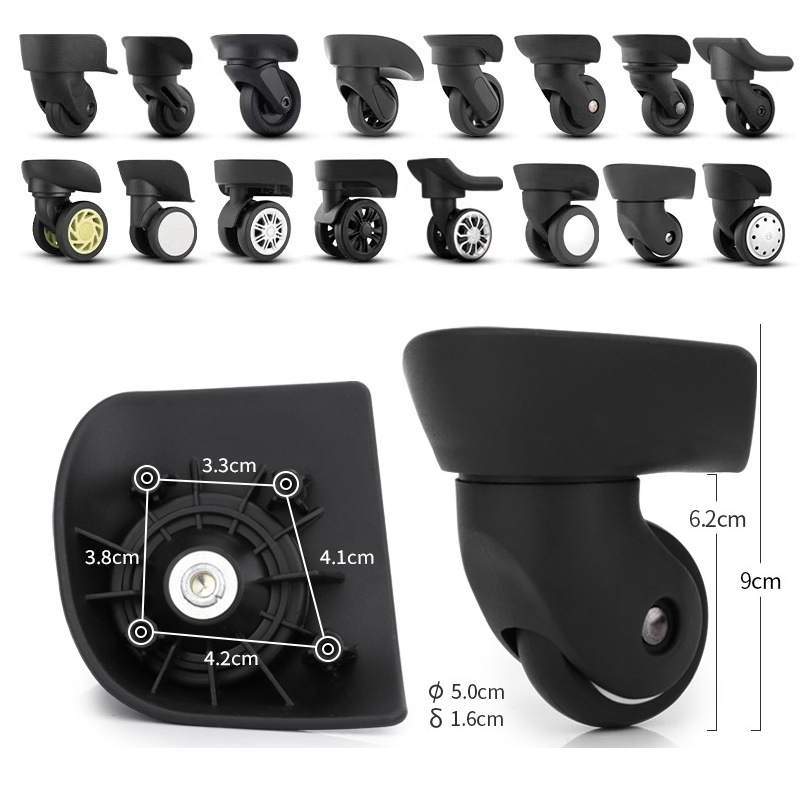 Ruedas de equipaje para acceso - Silent Replacement Luggage Wheels reseña y precio