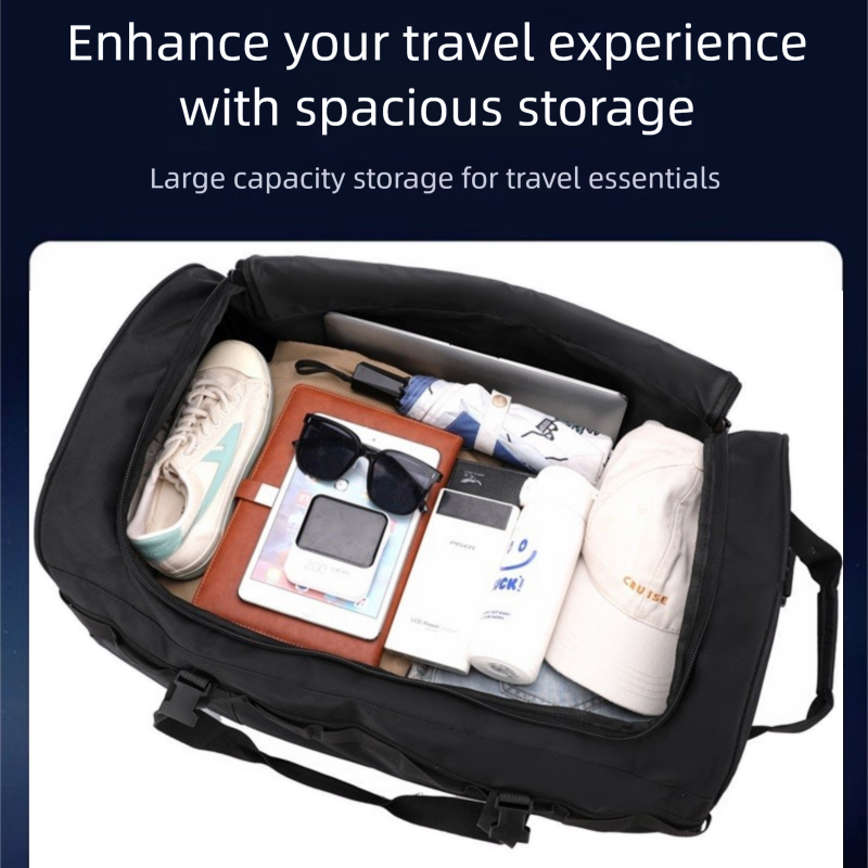 Bolsa de lona con ruedas de al - Foldable Rolling Luggage Bag reseña y precio