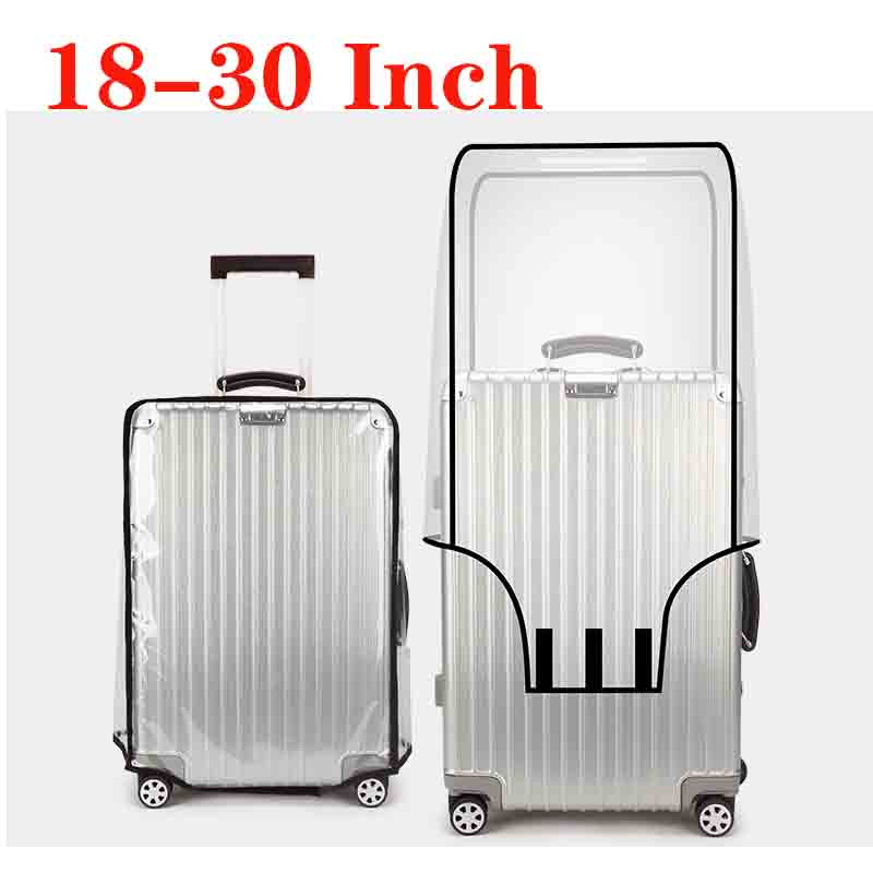 Protector de cubierta de PVC p - Waterproof Suitcase Cover Protector reseña y precio