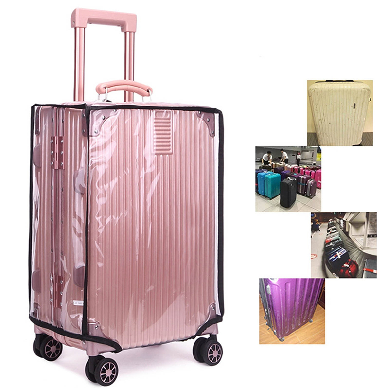 Protector de cubierta de PVC p - Waterproof Suitcase Cover Protector reseña y precio