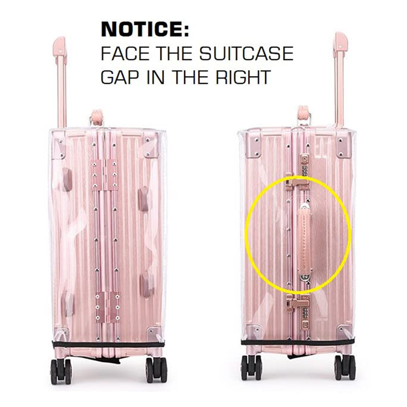 Protector de cubierta de PVC p - Waterproof Suitcase Cover Protector reseña y precio