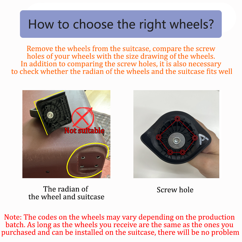 Accesorios para Equipaje Rimow - Silent Replacement Luggage Wheels reseña y precio