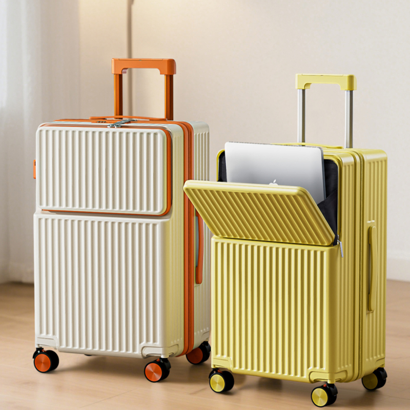 Maleta de viaje elegante de 20 - Front Opening Laptop Luggage 24 Inch reseña y precio