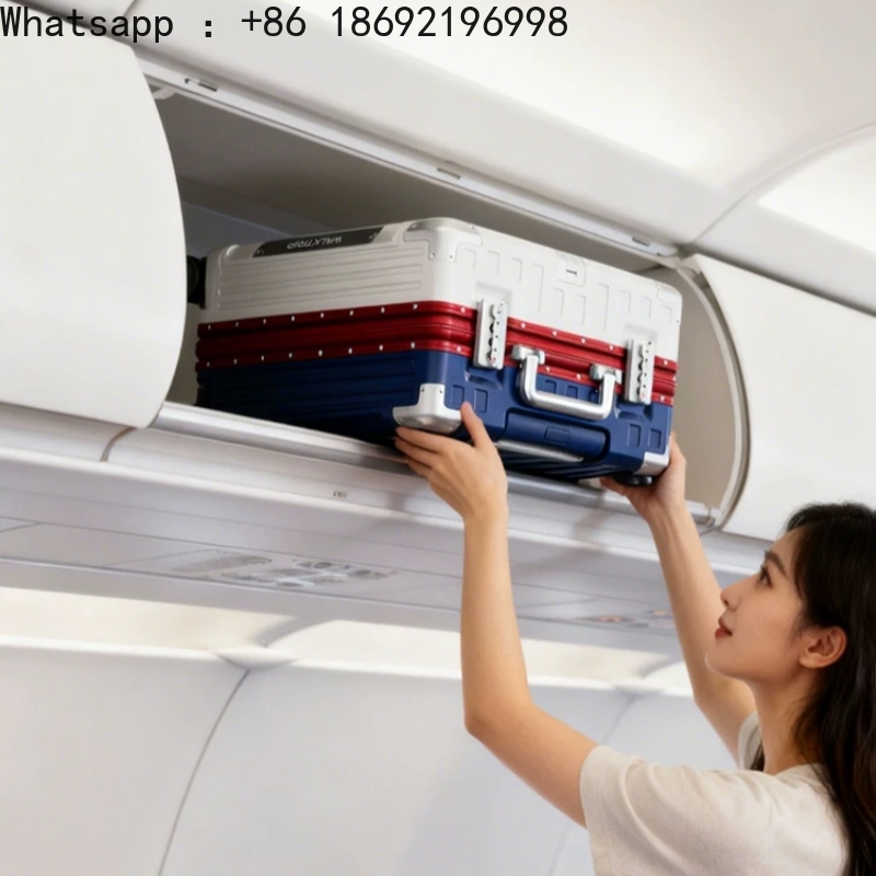 Maleta de Viaje con Ruedas de  - Aluminum Frame Carry On Luggage reseña y precio