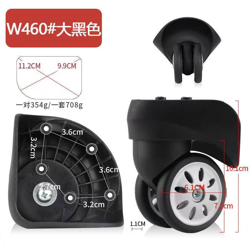 Ruedas para equipaje de tela V - Silent Replacement Luggage Wheels reseña y precio