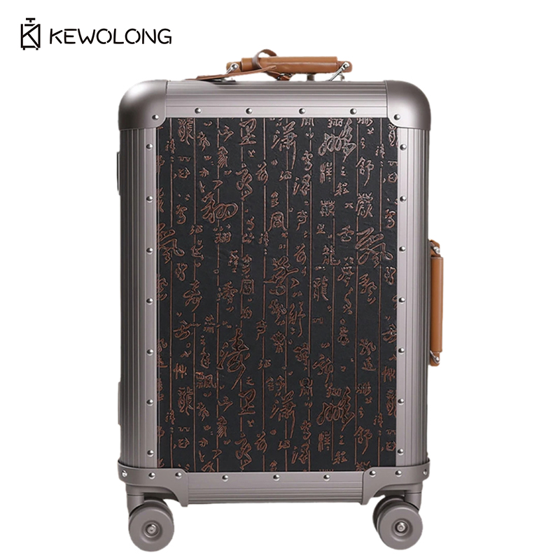 Maleta giratoria de aleación d - Spinner Wheel Rolling Suitcase 20 Inch reseña y precio