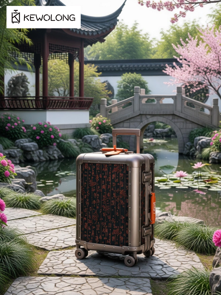 Maleta giratoria de aleación d - Spinner Wheel Rolling Suitcase 20 Inch reseña y precio