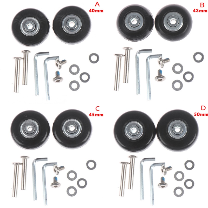 Ruedas de equipaje de viaje si - Silent Replacement Luggage Wheels reseña y precio