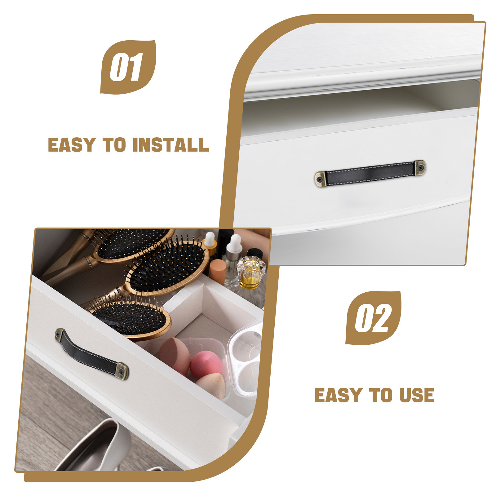 5 piezas de tiradores vintage  - Retro Vintage Trunk Suitcase reseña y precio