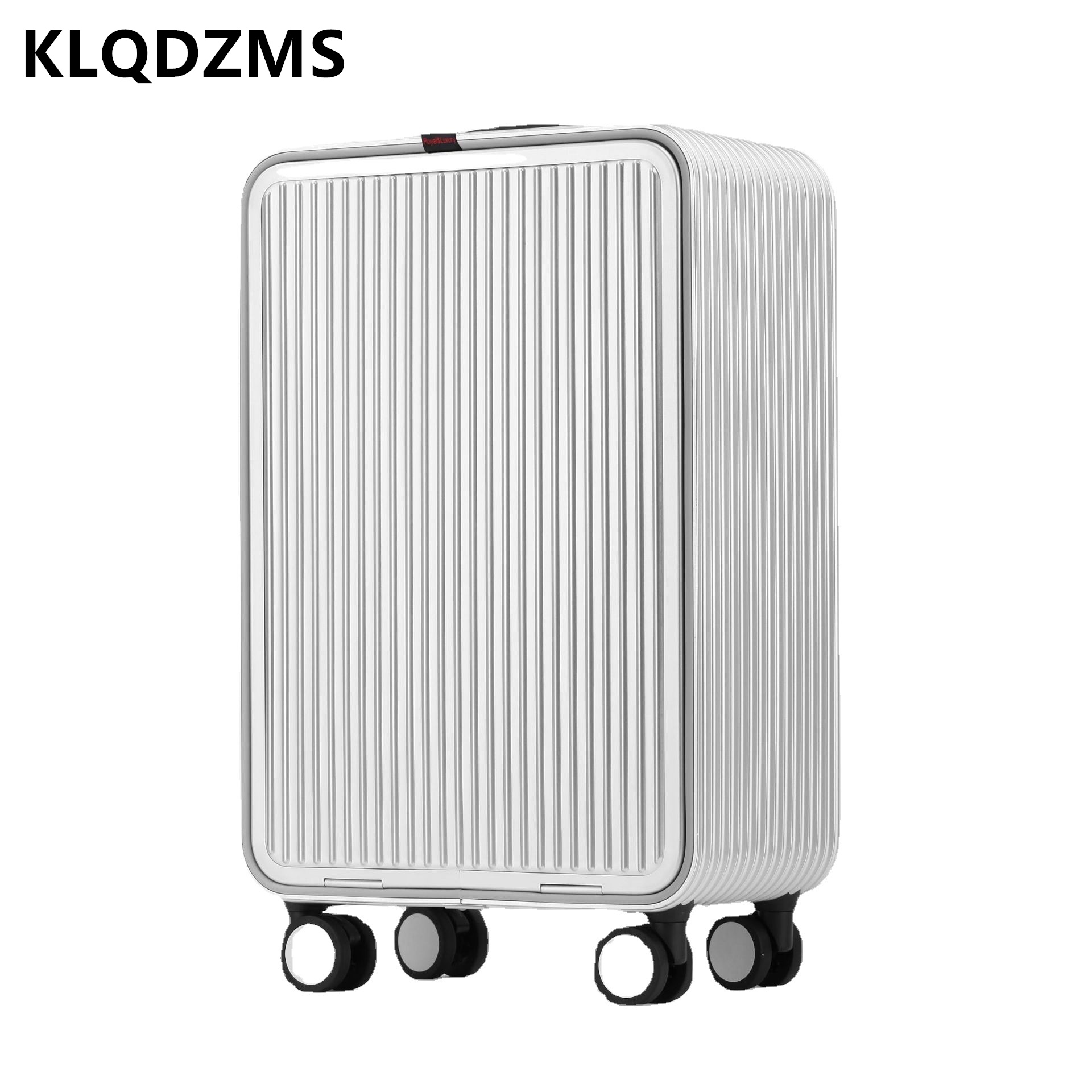 KLQDZMS equipaje totalmente de - Front Opening Laptop Luggage 24 Inch reseña y precio