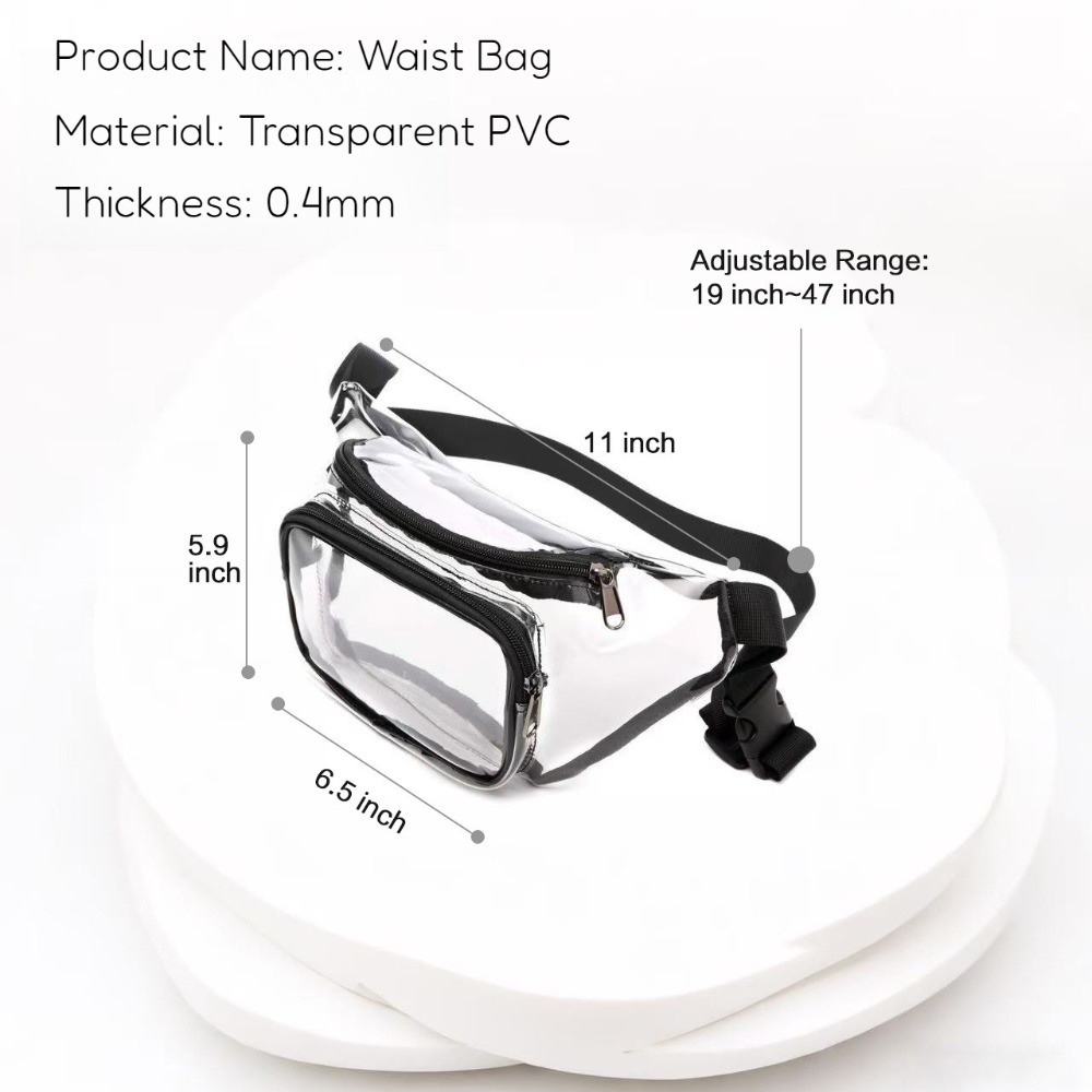 Riñonera Transparente de PVC,  - Handbags reseña y precio