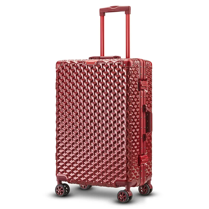 Nueva maleta de viaje, caja de - Aluminum Frame Carry On Luggage reseña y precio