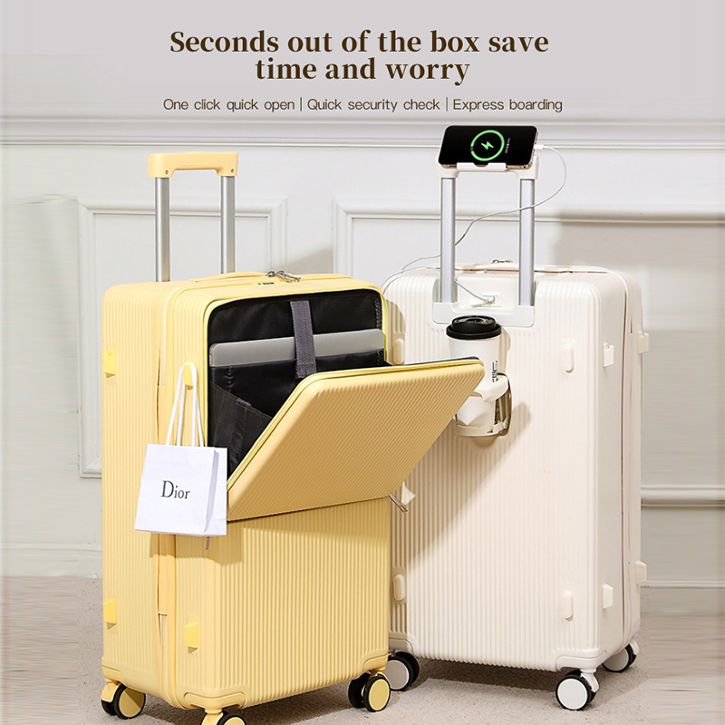 Maleta sushimu con asa ancha,  - Aluminum Frame Carry On Luggage reseña y precio