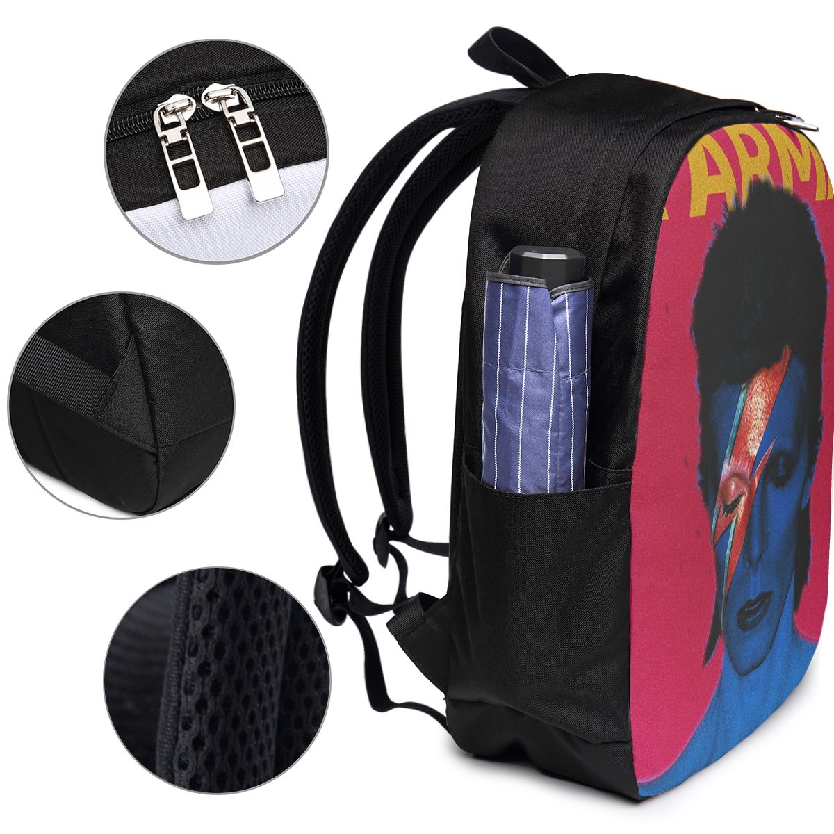 Mochila Davids Bowied, bolsa d - Travel Bags reseña y precio