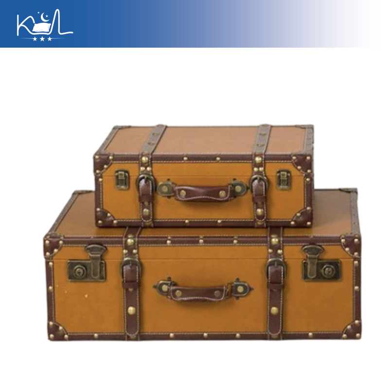 Maleta Decorativa Vintage Nara - Retro Vintage Trunk Suitcase reseña y precio