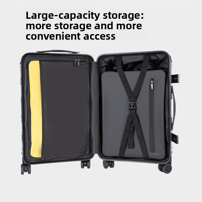 Maleta de viaje de fibra de ca - Spinner Wheel Rolling Suitcase 20 Inch reseña y precio