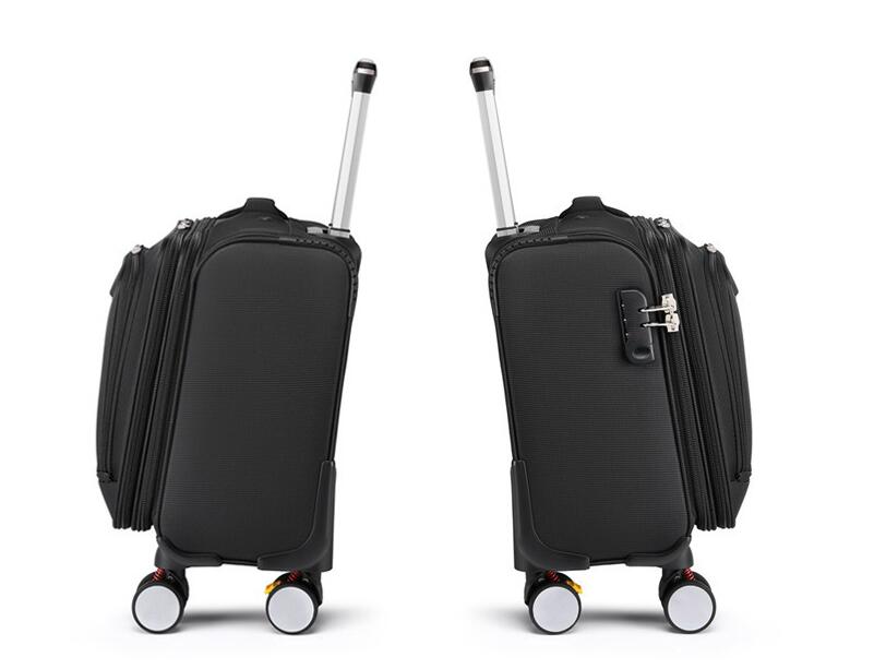 Maleta giratoria de negocios d - Spinner Wheel Rolling Suitcase 20 Inch reseña y precio