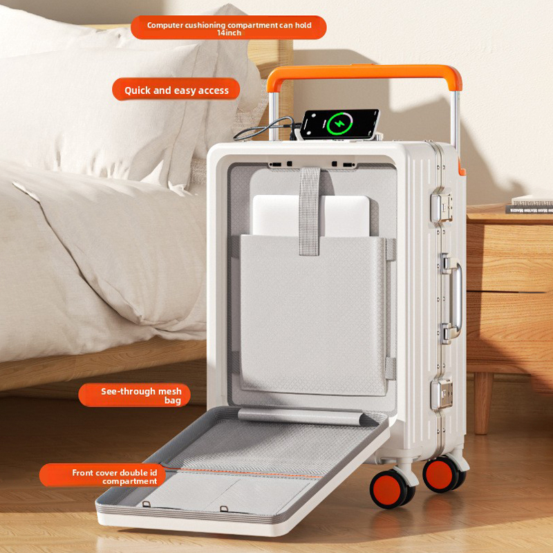 Maleta de viaje con ruedas y a - Spinner Wheel Rolling Suitcase 20 Inch reseña y precio