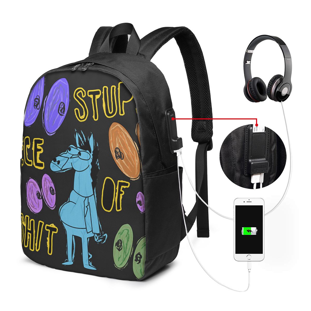 Mochila de dibujos animados de - Travel Bags reseña y precio