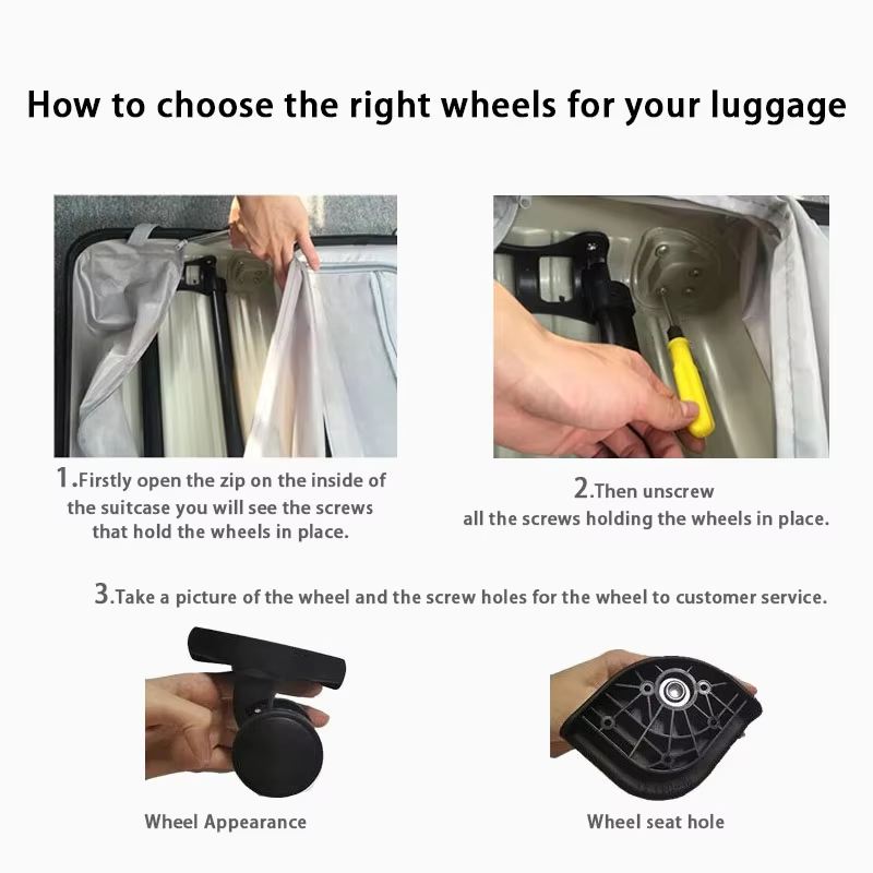 Para 41Z #   Rueda de Repuesto - Silent Replacement Luggage Wheels reseña y precio
