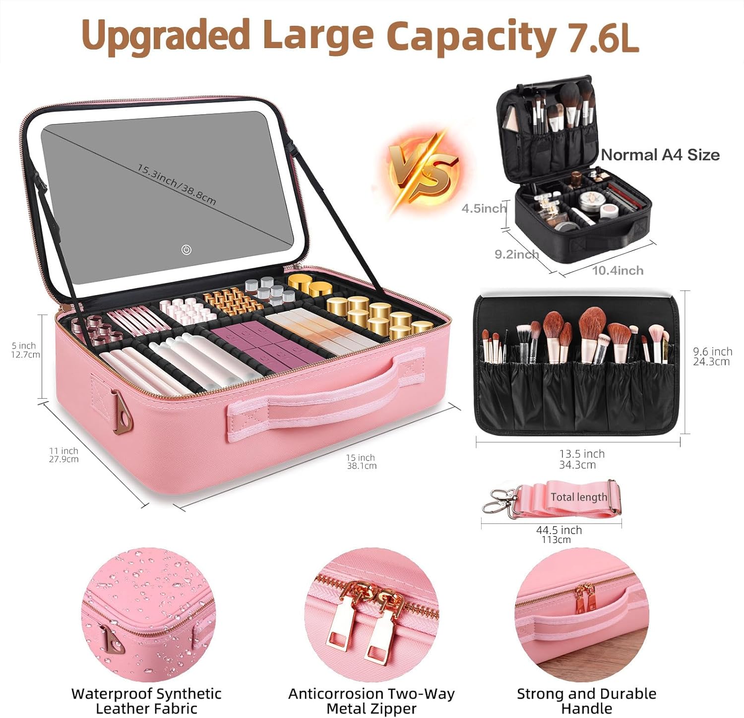 Bolsa de Maquillaje de Gran Ca - Cosmetic Bags reseña y precio