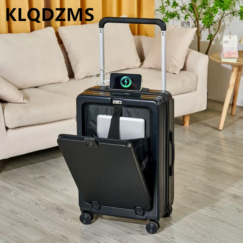 KLQDZMS Maleta de alta calidad - Front Opening Laptop Luggage 24 Inch reseña y precio